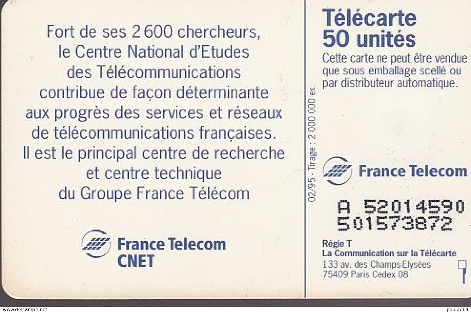 F539 - 02/1995 - CNET - 50 SO3 - 1995