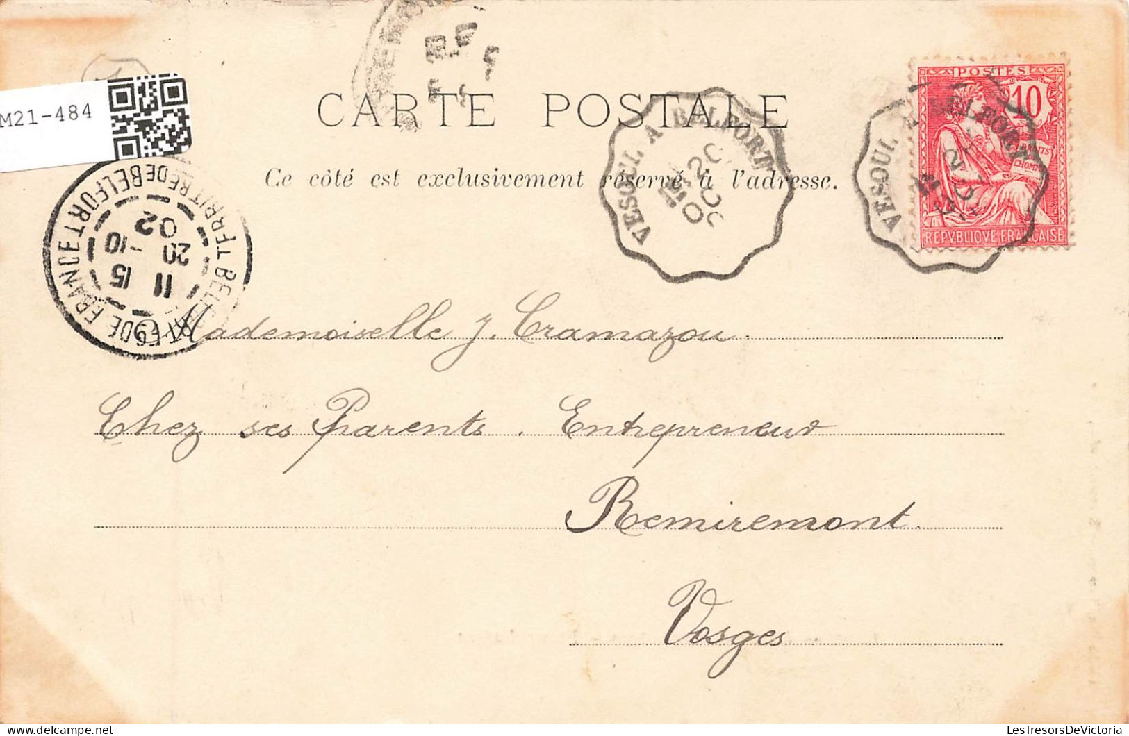 FRANCE - Lure - La Sous Préfecture - Etang Lafont - Carte Postale Ancienne - Lure