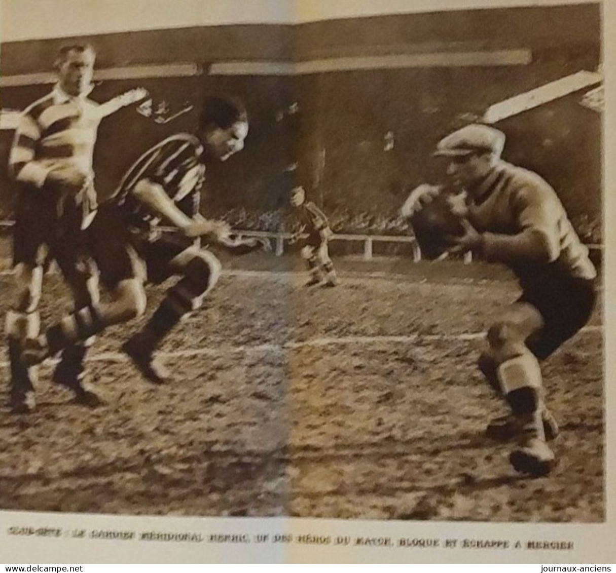 1928 FOOTBALL - COUPE DE FRANCE - SÈTE = CLUB FRANÇAIS - LE MIROIR DES SPORTS - Livres