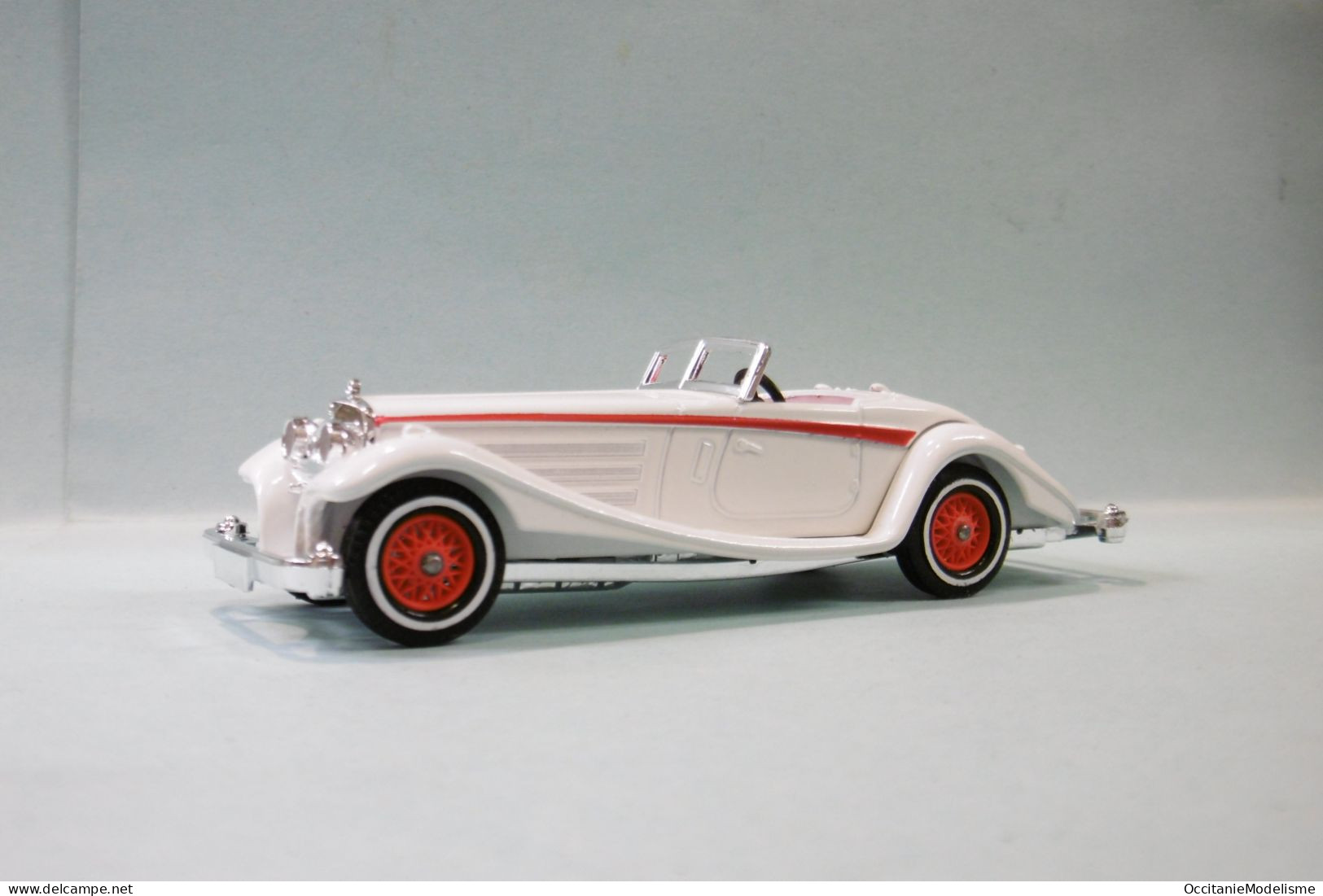 Matchbox - MERCEDES-BENZ 540K 1938 Blanc Réf. Y-20 BO 1/43 - Matchbox