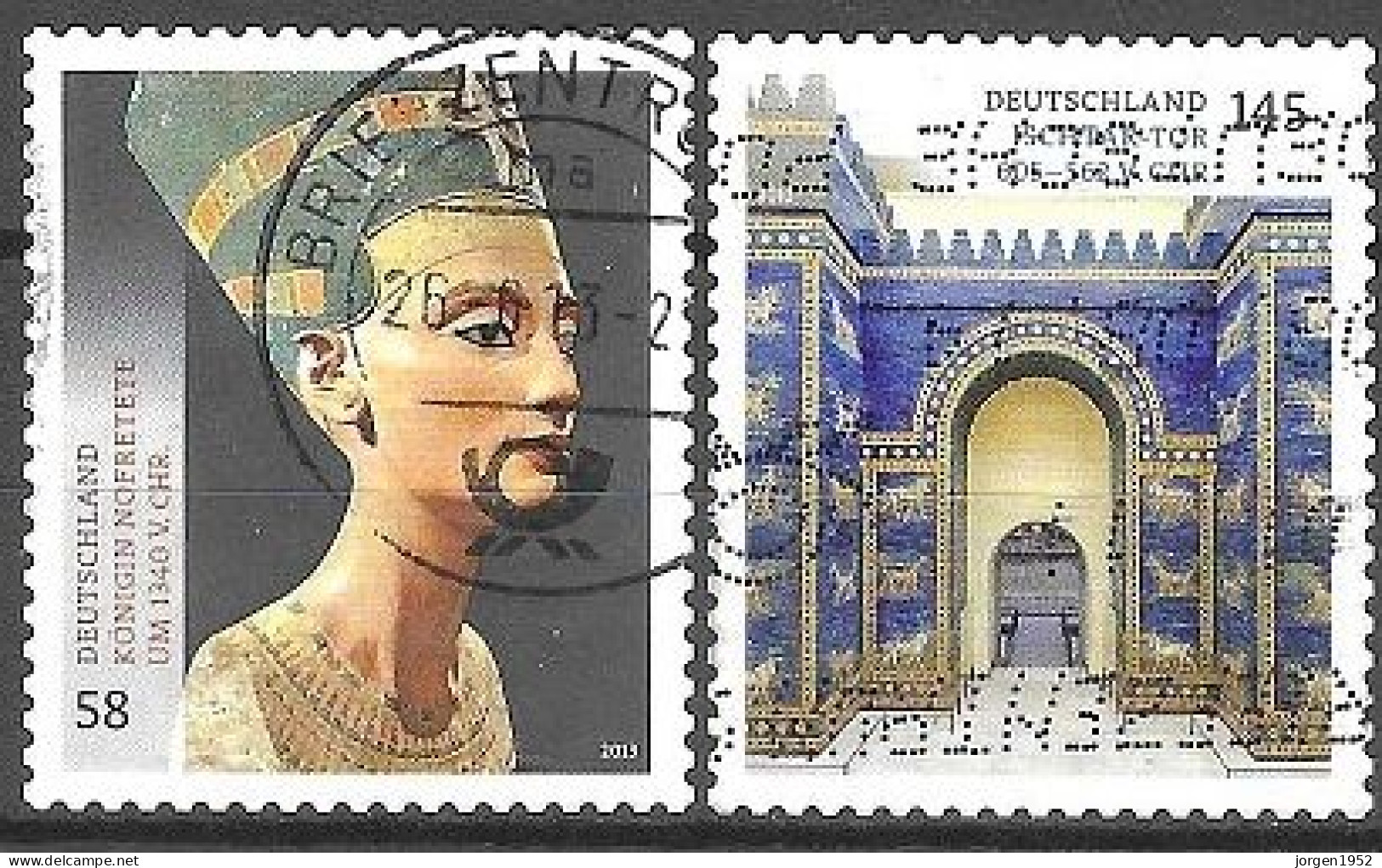 GERMANY #   FROM 2013  STAMPWORLD 2754-55 TK: 11 1/2 - Gebraucht