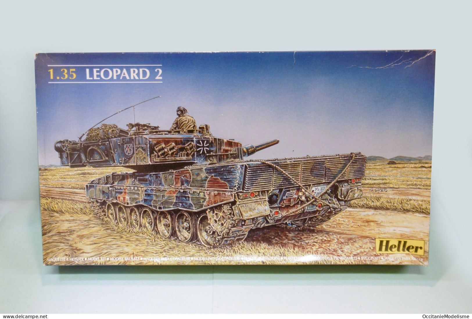 Heller - CHAR LEOPARD 2 Maquette Réf. 81139 BO 1/35 - Véhicules Militaires