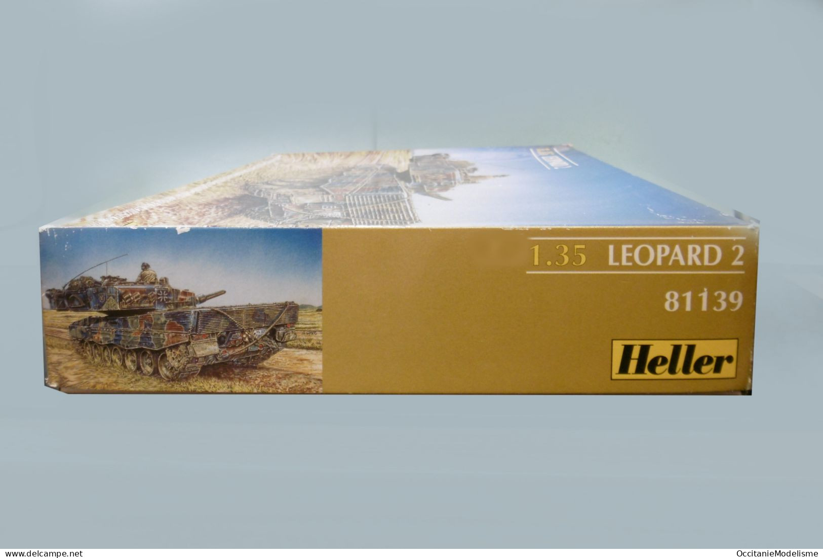 Heller - CHAR LEOPARD 2 Maquette Réf. 81139 BO 1/35 - Véhicules Militaires