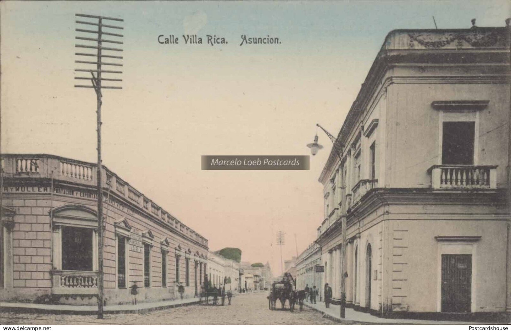 PARAGUAY ASUNCION CALLE VILLA RICA - Paraguay