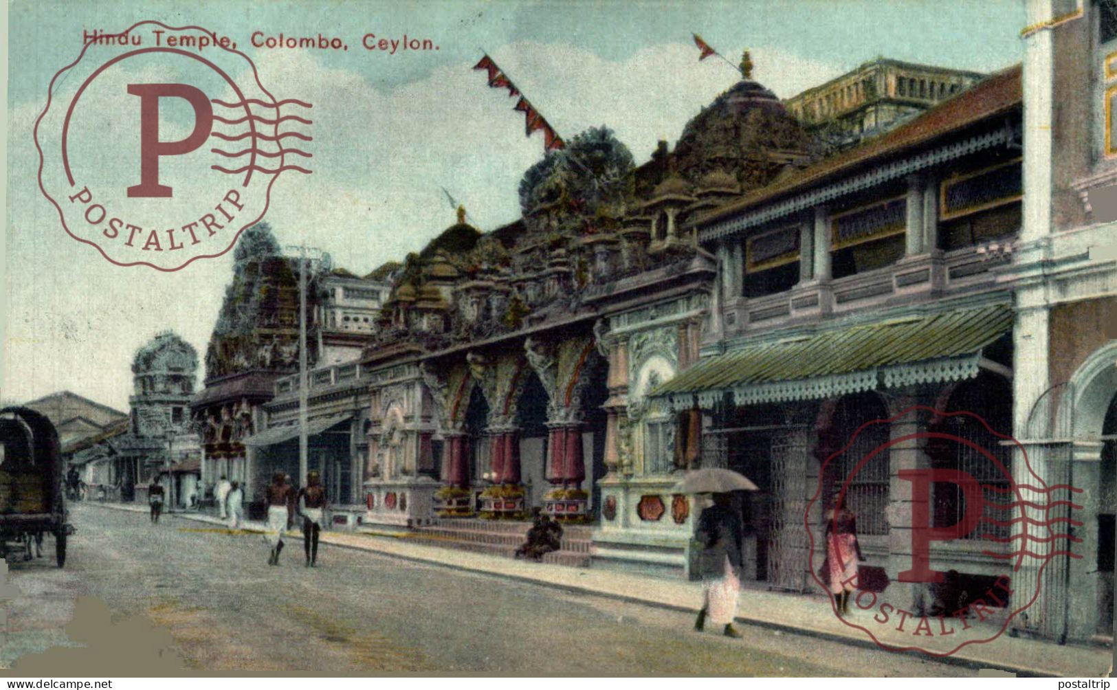 SRI LANKA CEYLON - CEYLAN. HINDU TEMPLE. COLOMBO. - Sri Lanka (Ceylon)