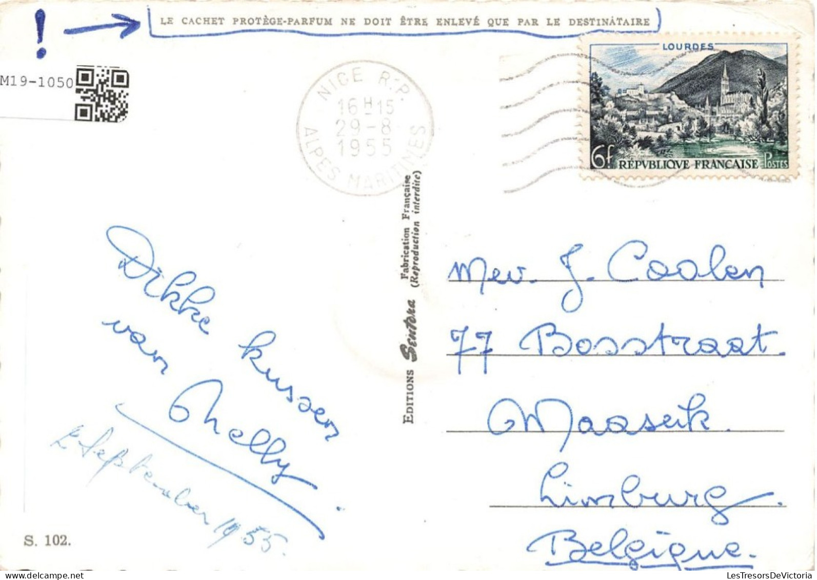 SOUVENIR DE LA CÔTE D'AZUR - Monte-Carlo - Monaco - Menton - Nice - Beaulieu - Colorisé - Carte Postale - Gruss Aus.../ Gruesse Aus...