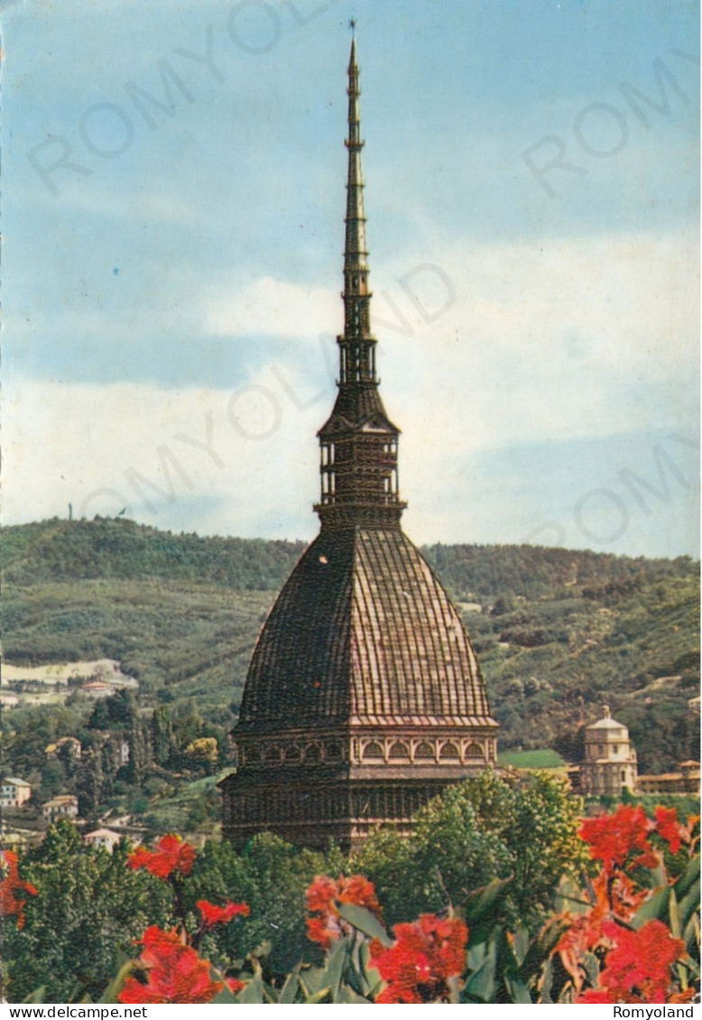 CARTOLINA  TORINO,PIEMONTE-MOLE ANTONELLIANA-STORIA,MEMORIA,CULTURA,RELIGIONE,IMPERO ROMANO,BELLA ITALIA,VIAGGIATA - Mole Antonelliana