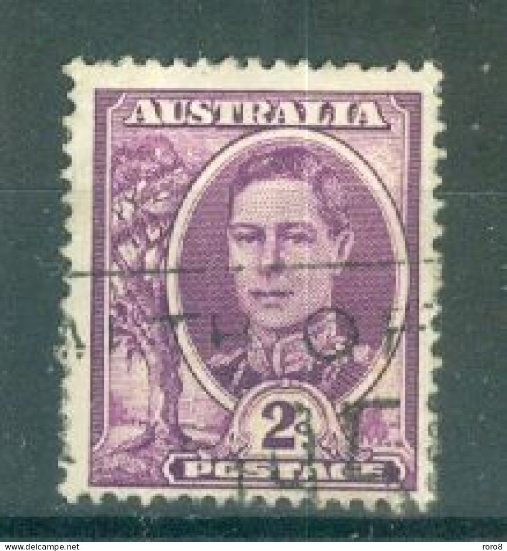 AUSTRALIE - N°163C Oblitéré. Types De 1937-43. Sans Filigrane. - Oblitérés