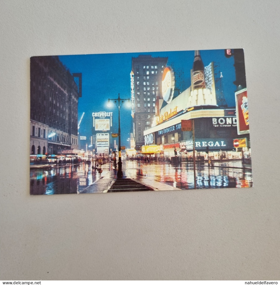 Uncirculated Postcard - NY - New York City - Time Square - Time Square