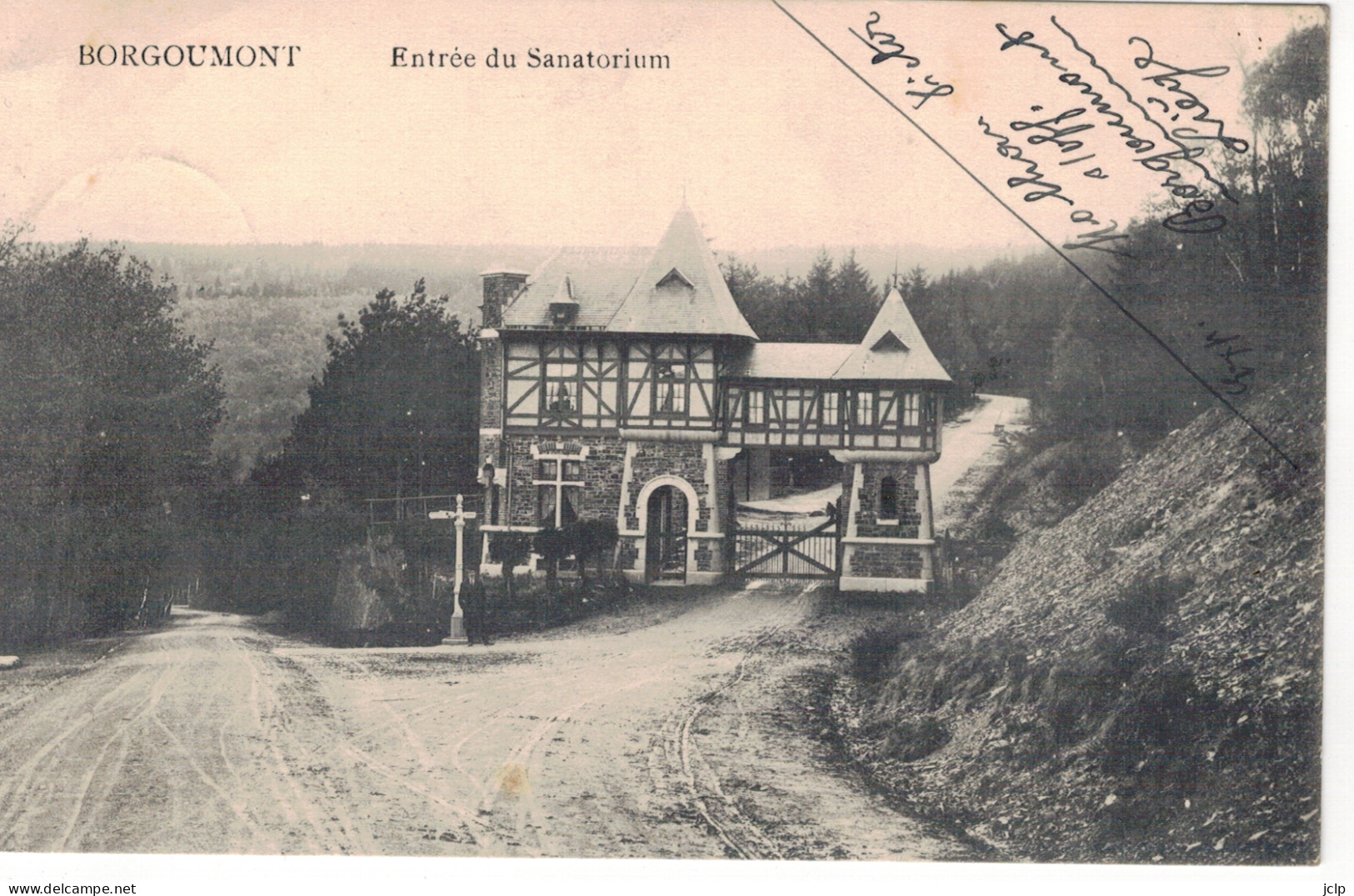 BORGOUMONT  Entrée Du Sanatorium. - Stoumont