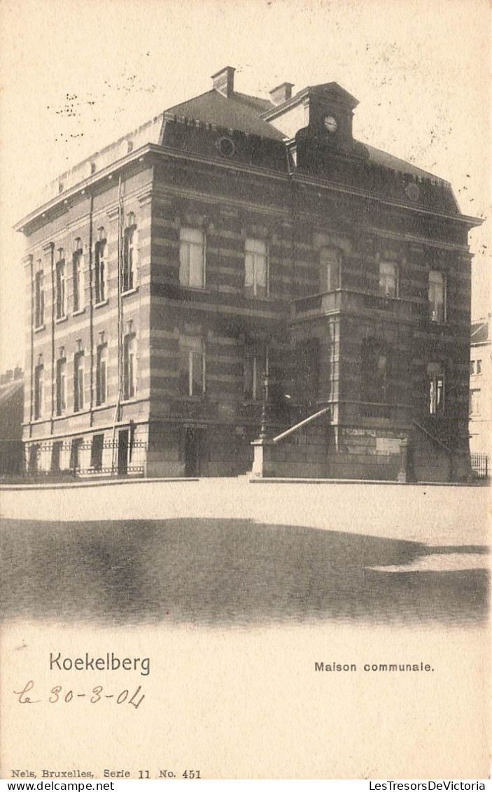 BELGIQUE - Bruxelles - Koekelberg - Maison Communale - Carte Postale Ancienne - Koekelberg