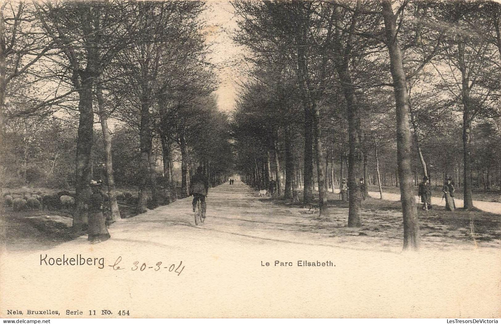 BELGIQUE - Bruxelles - Koekelberg - Le Parc Elisabeth - Carte Postale Ancienne - Koekelberg