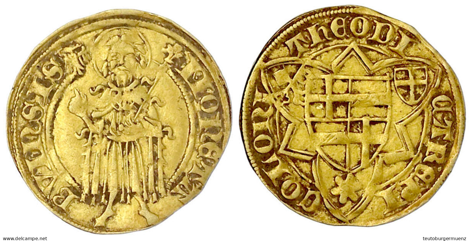 Goldgulden O.J. (um 1415), Bonn. 3,45 G. Gutes Sehr Schön. Noss 274. Felke 930. Friedberg 793. - Other & Unclassified