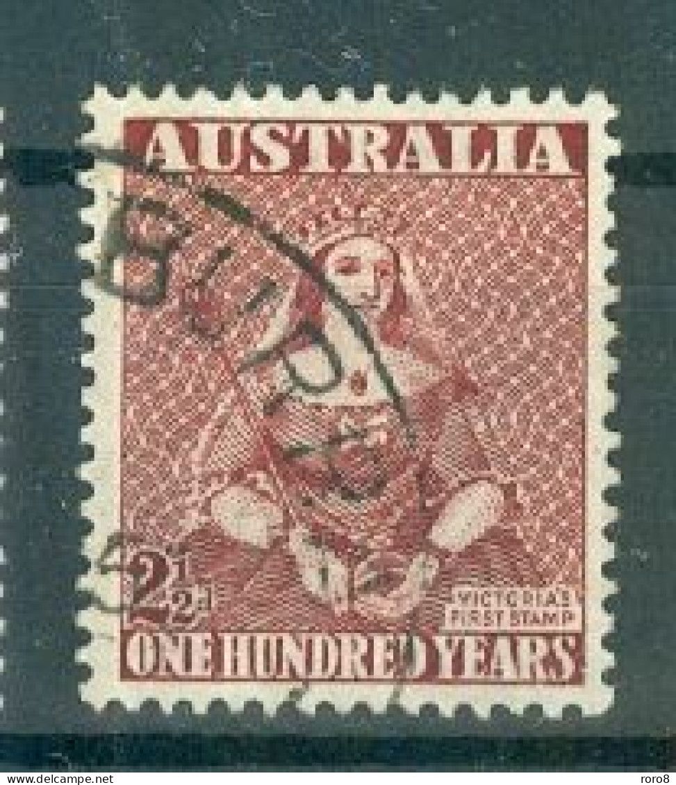 AUSTRALIE - N°176 Oblitéré. Centenaire Du Timbre Australien. - Gebruikt