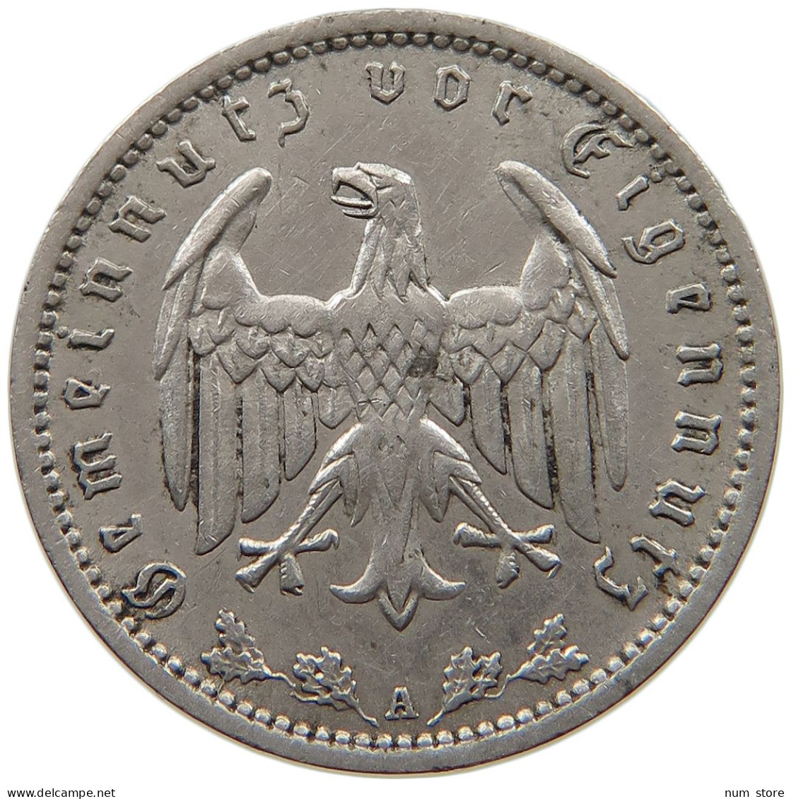 DRITTES REICH MARK 1937 A J.354 #s067 0541 - 1 Reichsmark