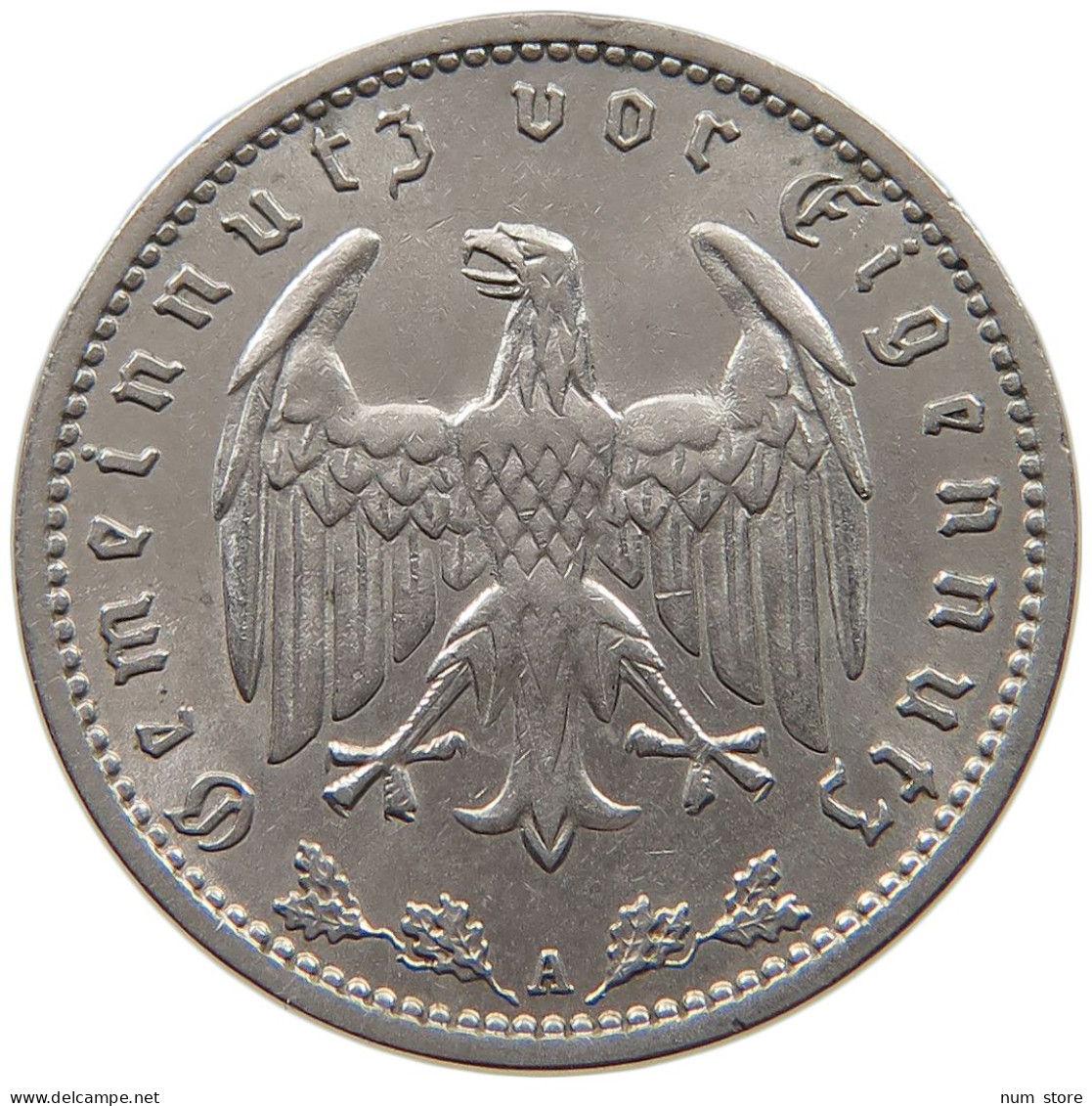 DRITTES REICH MARK 1937 A J.354 #c006 0437 - 1 Reichsmark
