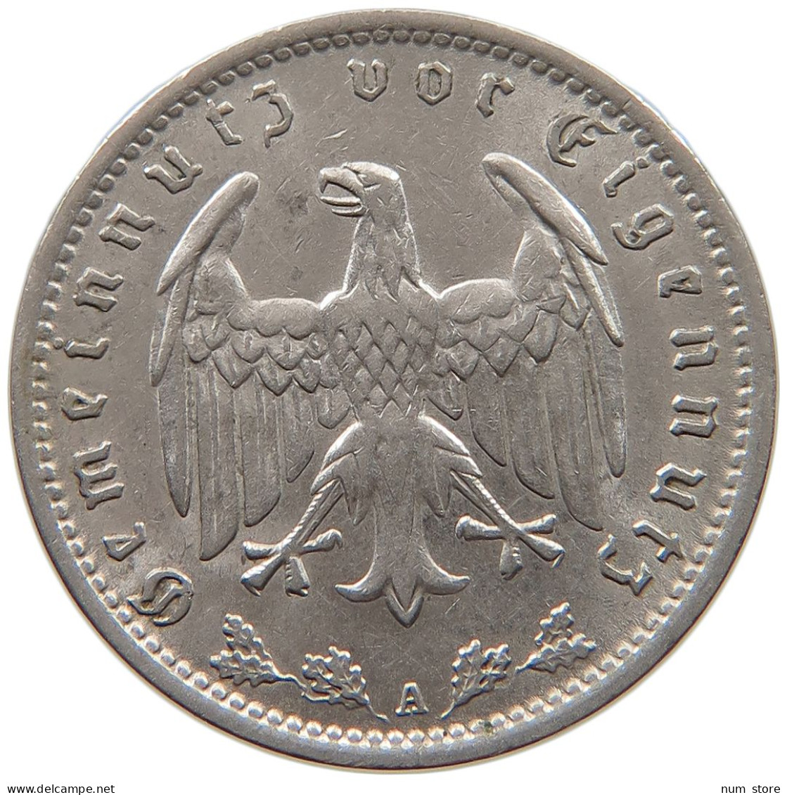 DRITTES REICH MARK 1937 A J.354 #c020 0127 - 1 Reichsmark