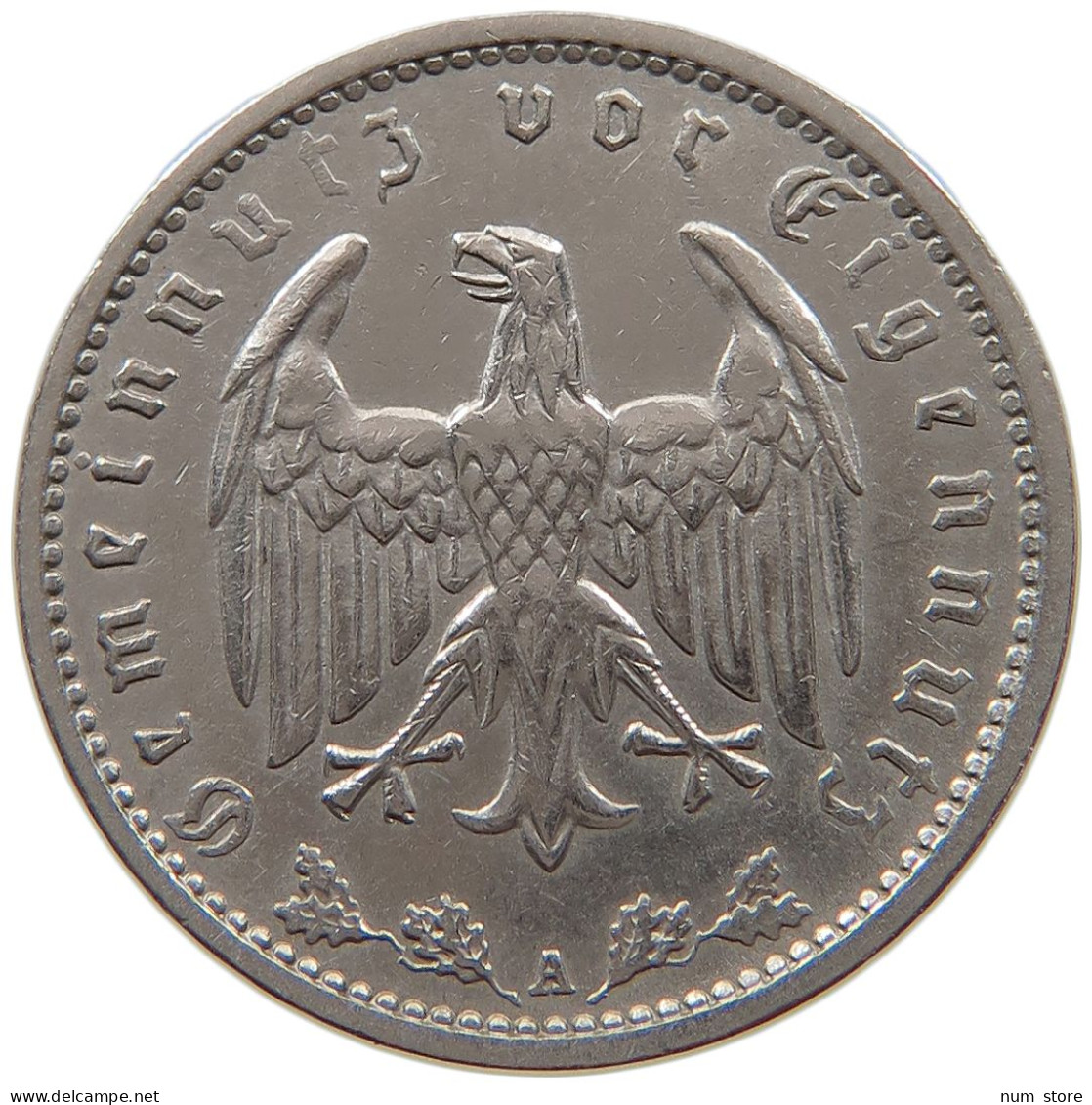 DRITTES REICH MARK 1937 A J.354 #a086 1035 - 1 Reichsmark