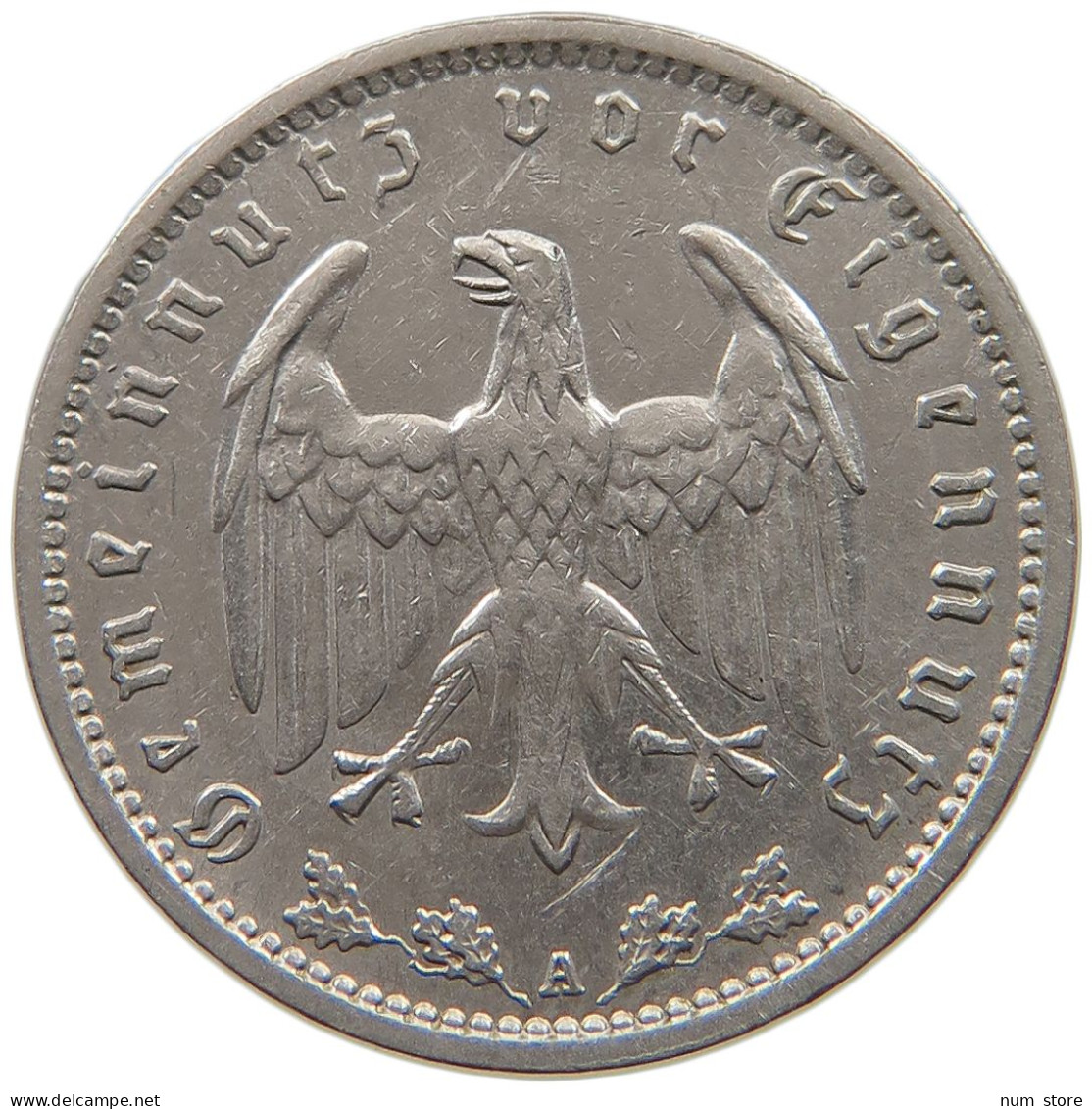 DRITTES REICH MARK 1937 A J.354 #a080 0097 - 1 Reichsmark