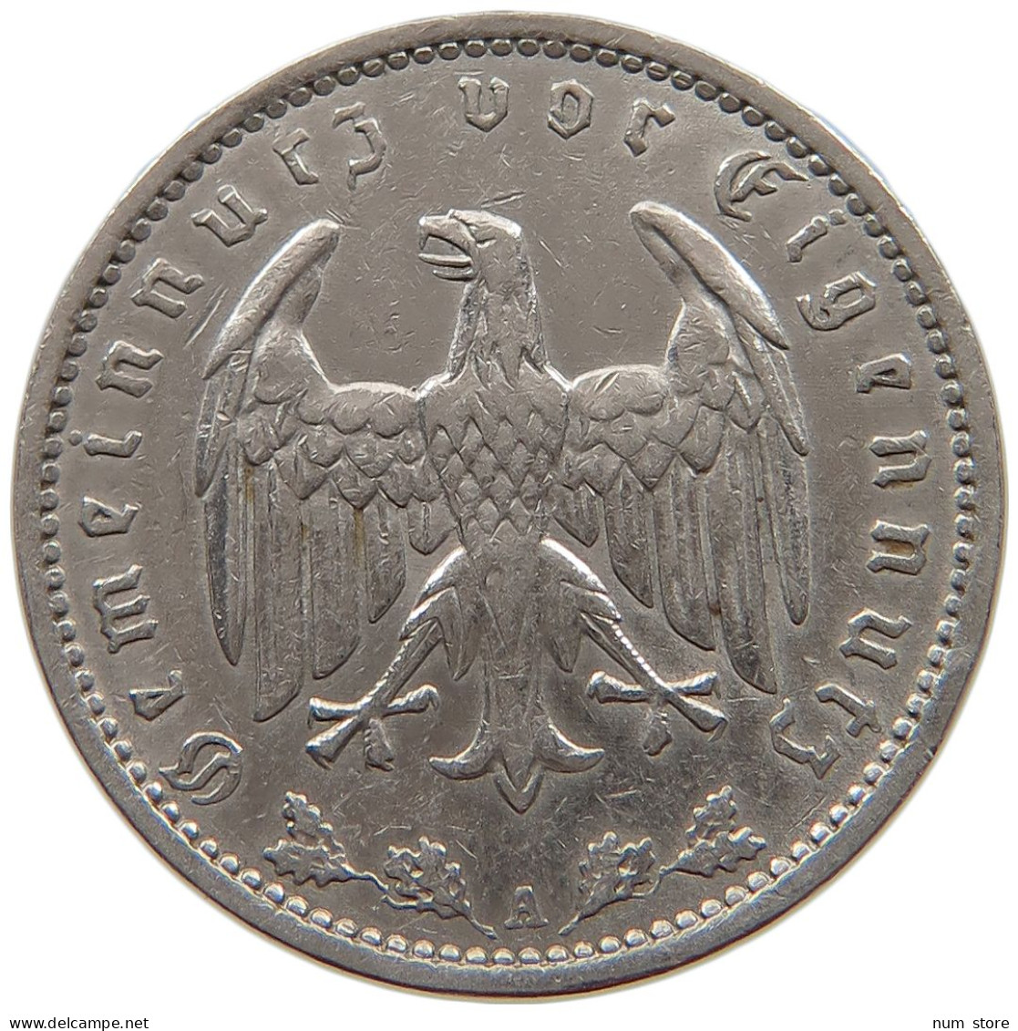DRITTES REICH MARK 1936 A J.354 #a086 0997 - 1 Reichsmark
