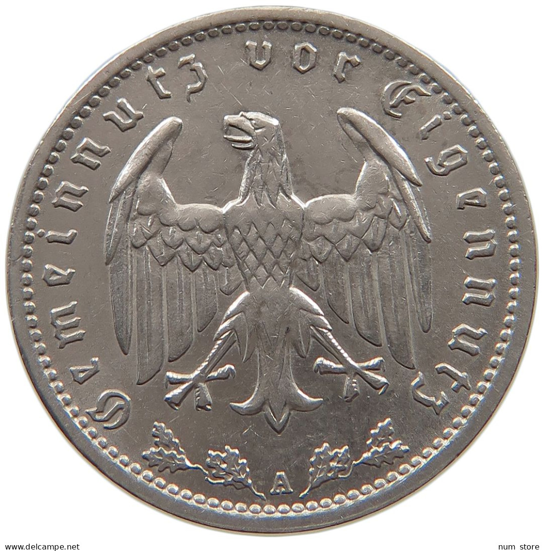 DRITTES REICH MARK 1936 A J.354 #a086 1001 - 1 Reichsmark