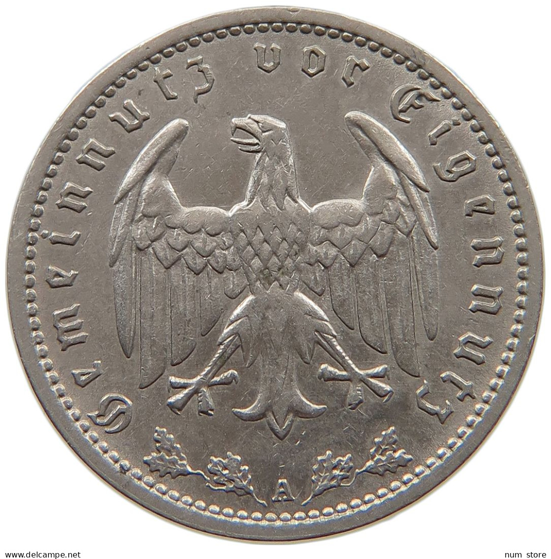 DRITTES REICH MARK 1936 A J.354 #a086 1009 - 1 Reichsmark