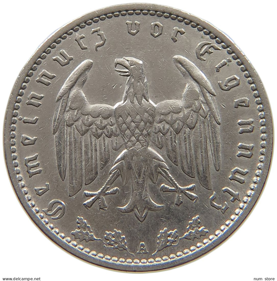 DRITTES REICH MARK 1935 A J.354 #c016 0065 - 1 Reichsmark