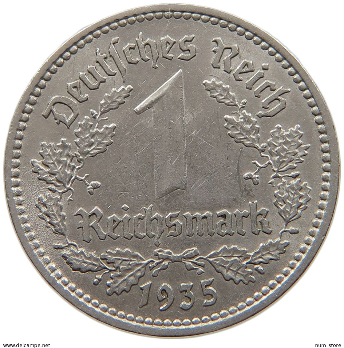 DRITTES REICH MARK 1935 A J.354 #c016 0063 - 1 Reichsmark