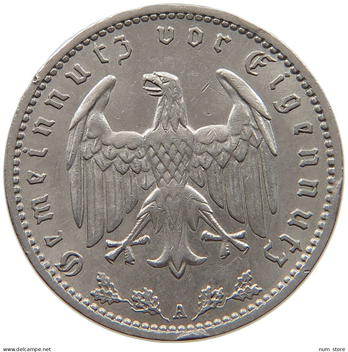 DRITTES REICH MARK 1935 A J.354 #c016 0063 - 1 Reichsmark