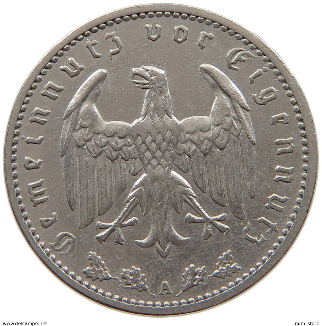 DRITTES REICH MARK 1935 A J.354 #a086 1053 - 1 Reichsmark