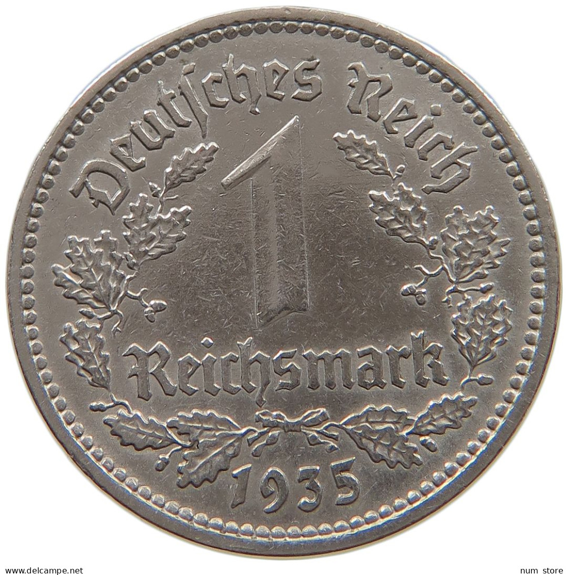 DRITTES REICH MARK 1935 A J.354 #a072 0275 - 1 Reichsmark