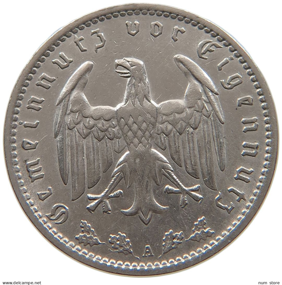 DRITTES REICH MARK 1935 A J.354 #a072 0275 - 1 Reichsmark