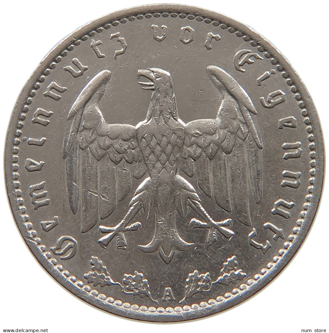 DRITTES REICH MARK 1935 A J.354 #a080 0201 - 1 Reichsmark