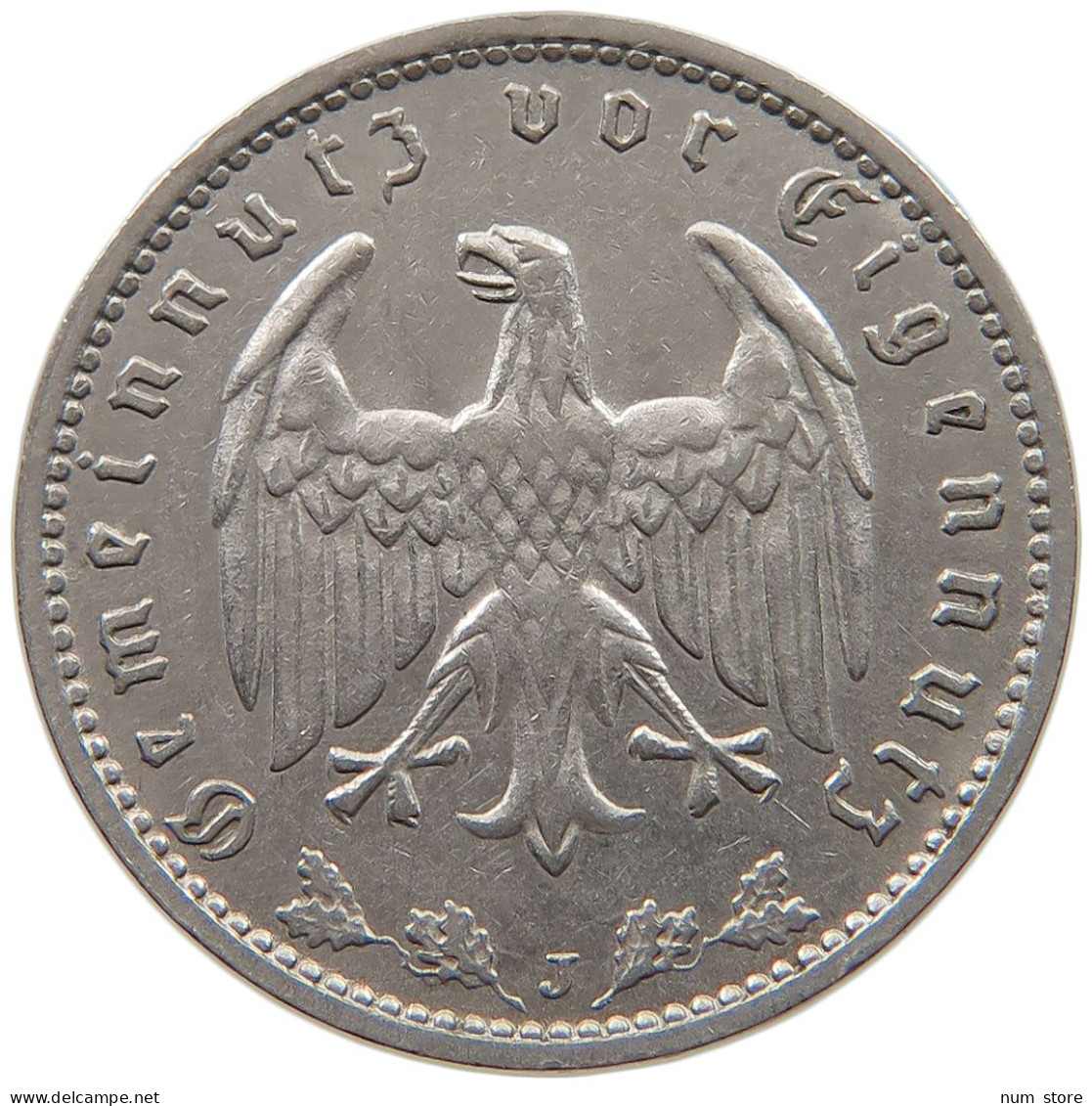 DRITTES REICH MARK 1934 J J.354 #c006 0439 - 1 Reichsmark