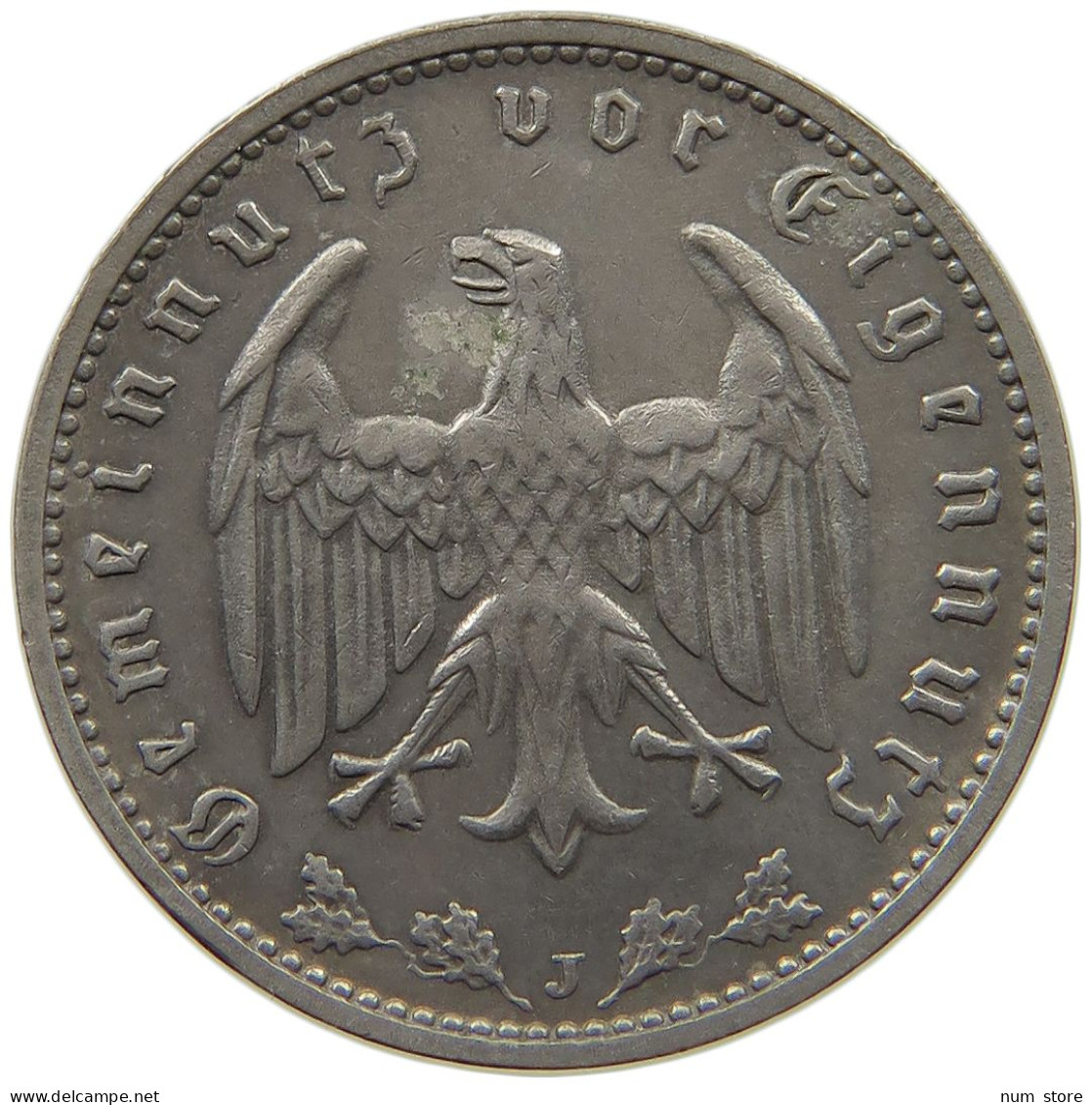 DRITTES REICH MARK 1934 J J.354 #c072 0207 - 1 Reichsmark