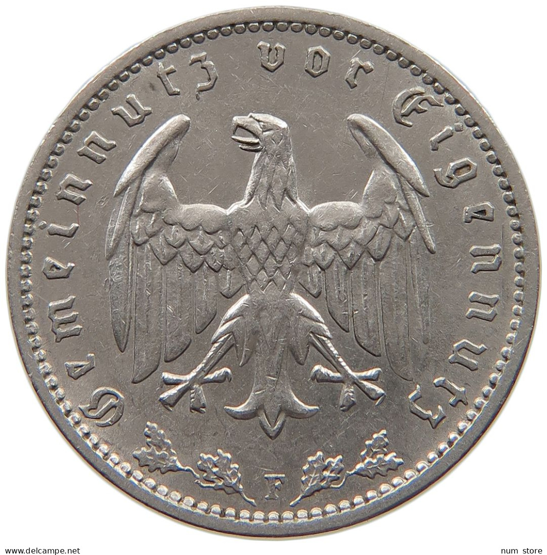 DRITTES REICH MARK 1934 F J.354 #c020 0129 - 1 Reichsmark