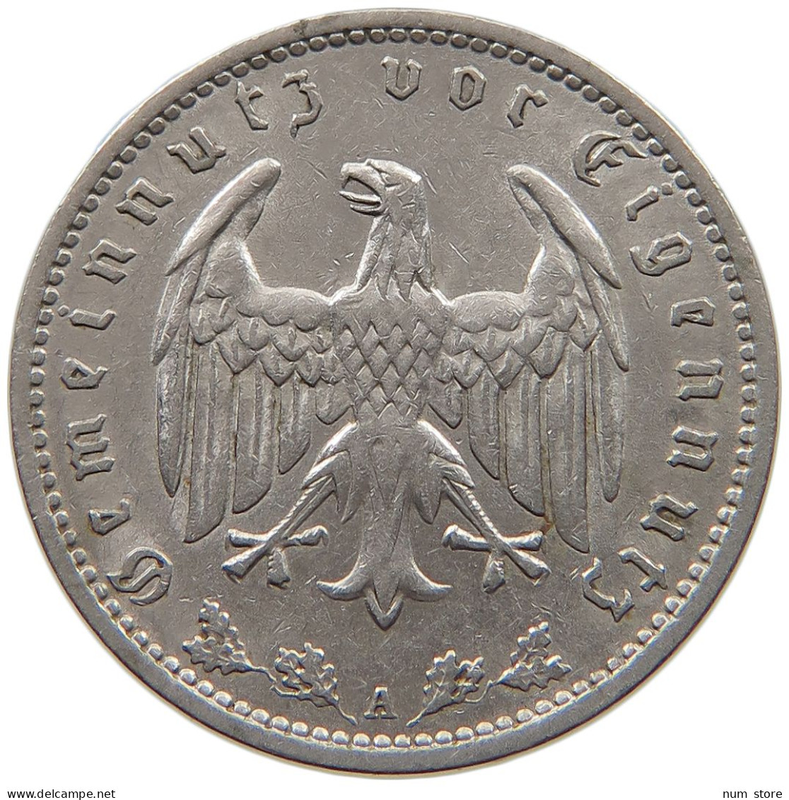 DRITTES REICH MARK 1934 A J.354 #c006 0431 - 1 Reichsmark