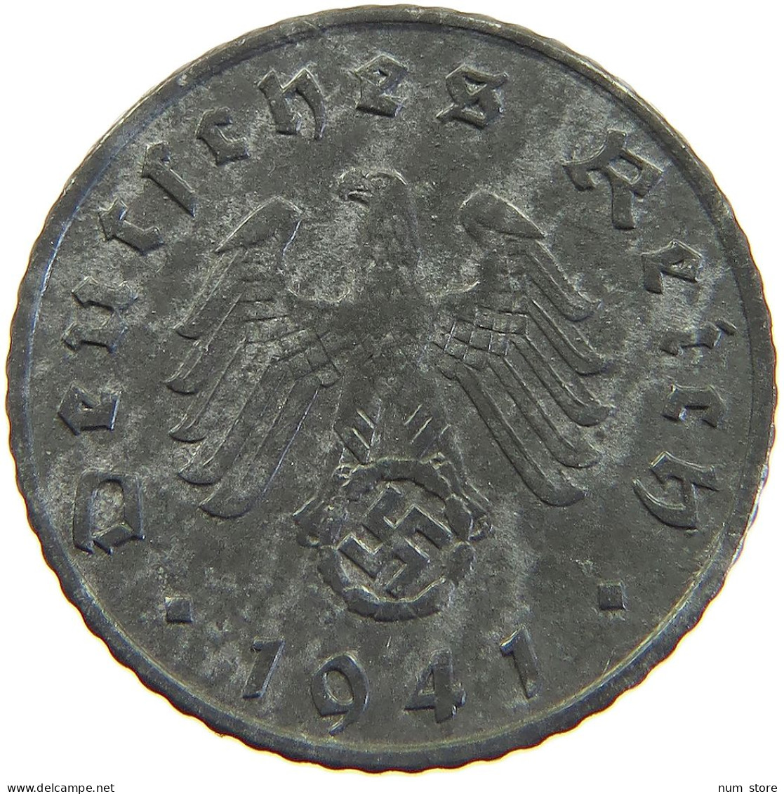 DRITTES REICH 5 PFENNIG 1941 A  #a055 0243 - 5 Reichsmark