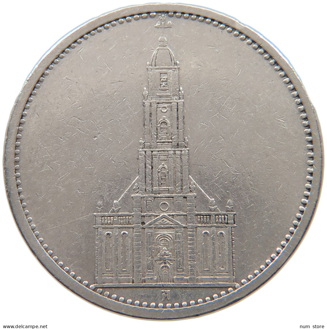 DRITTES REICH 5 MARK 1935 A  #a073 0657 - 5 Reichsmark