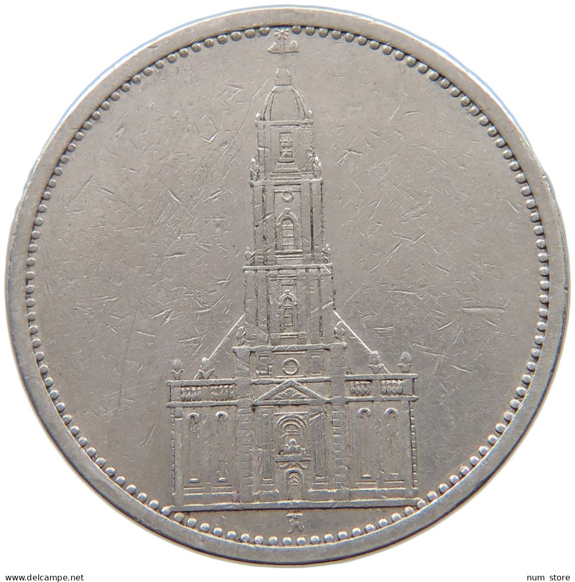 DRITTES REICH 5 MARK 1934 A  #a068 0691 - 5 Reichsmark