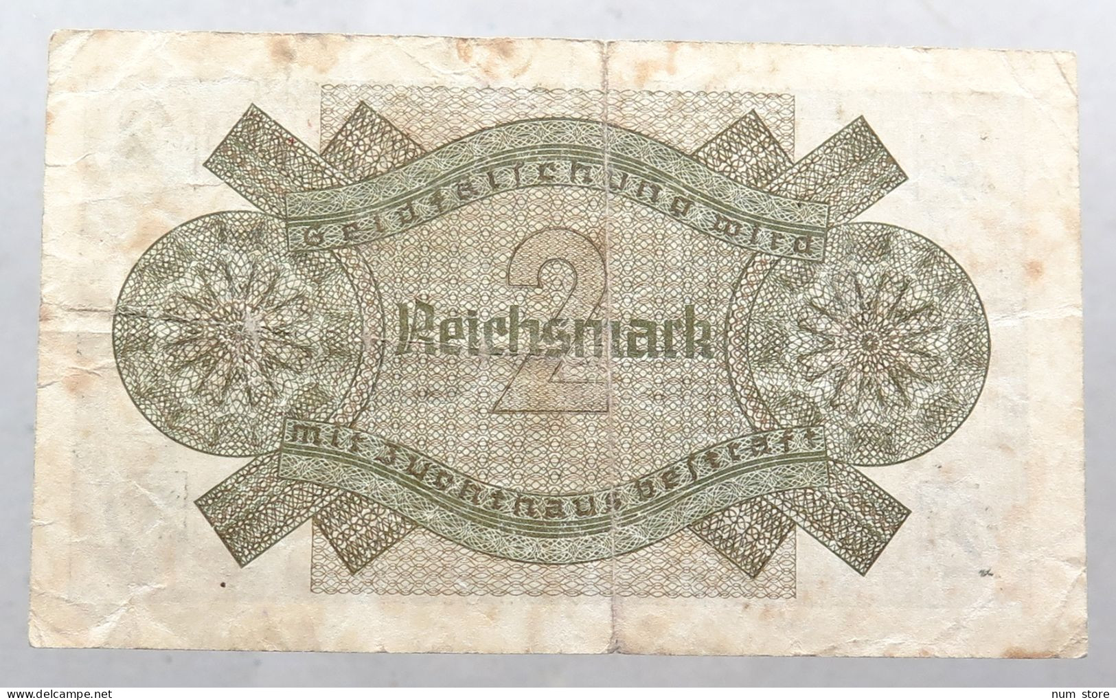 DRITTES REICH 2 REICHSMARK   #alb052 0639 - Other & Unclassified