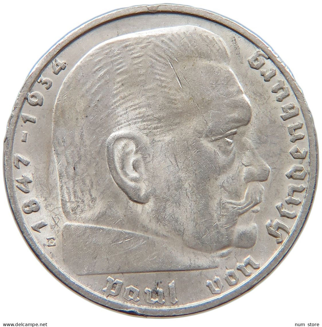 DRITTES REICH 2 MARK 1938 E  #c070 0219 - 2 Reichsmark