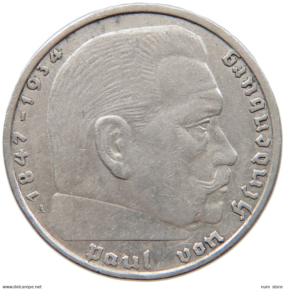 DRITTES REICH 2 MARK 1937 A  #c070 0191 - 2 Reichsmark