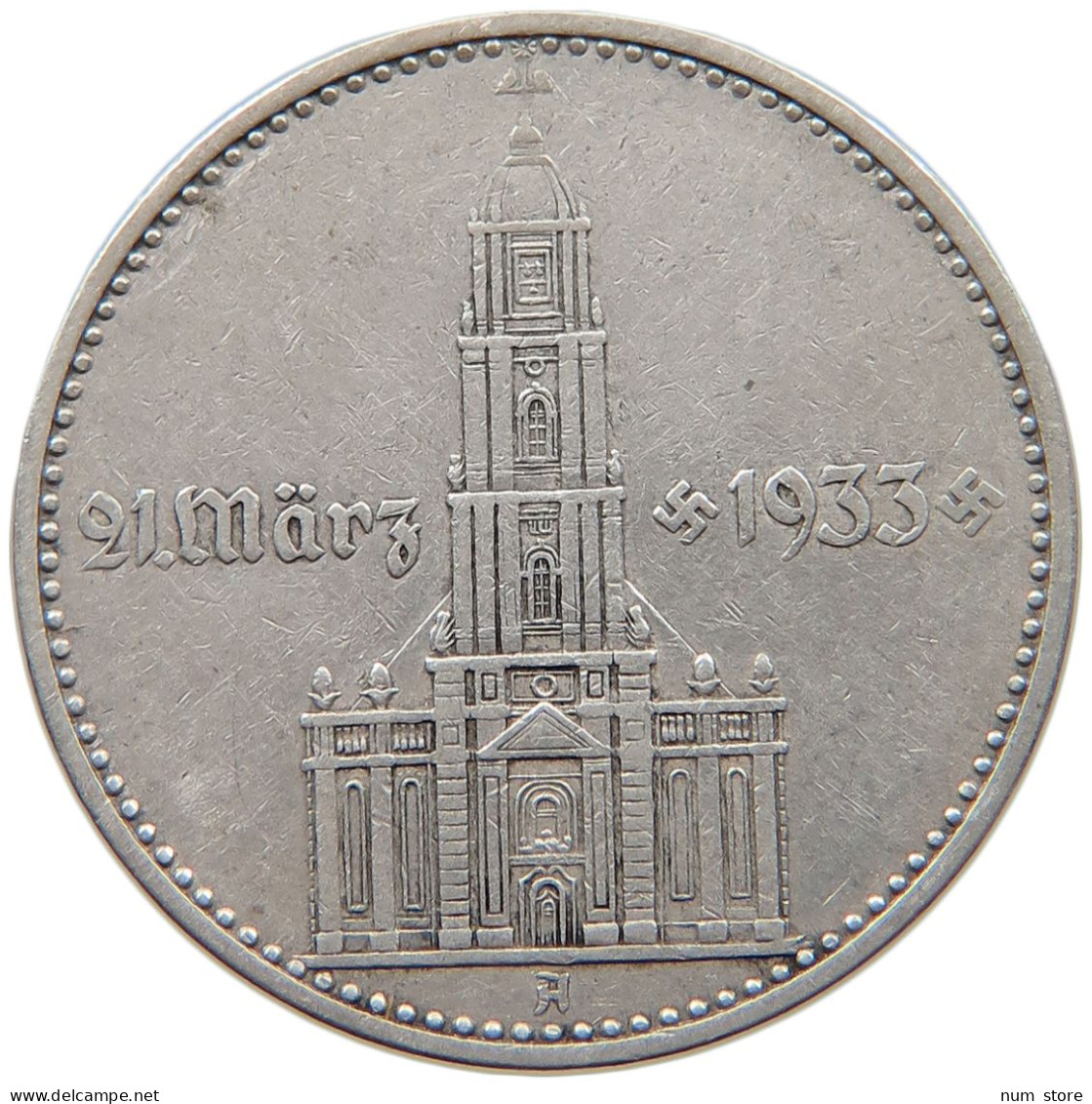 DRITTES REICH 2 MARK 1934 A  #c070 0245 - 2 Reichsmark