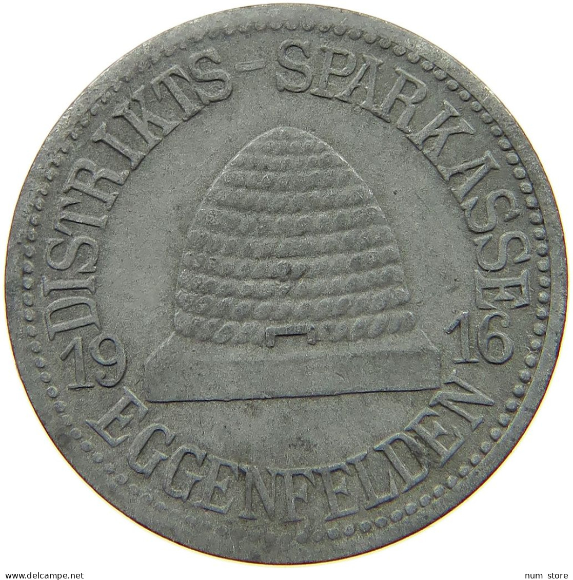 EGGENFELDEN 15 PFENNIG 1916  #a092 0081 - Other & Unclassified