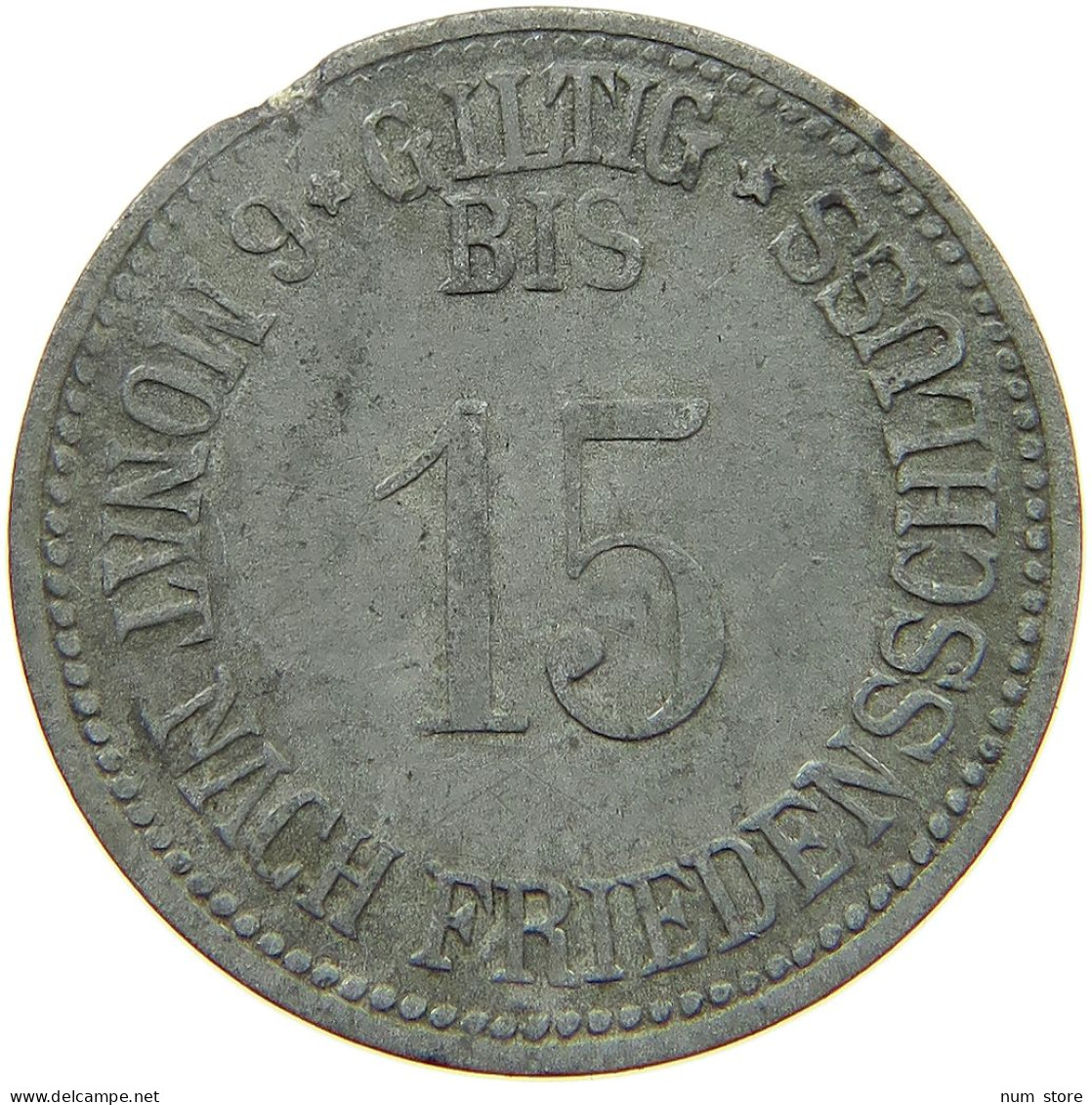 EGGENFELDEN 15 PFENNIG 1916  #a092 0083 - Autres & Non Classés