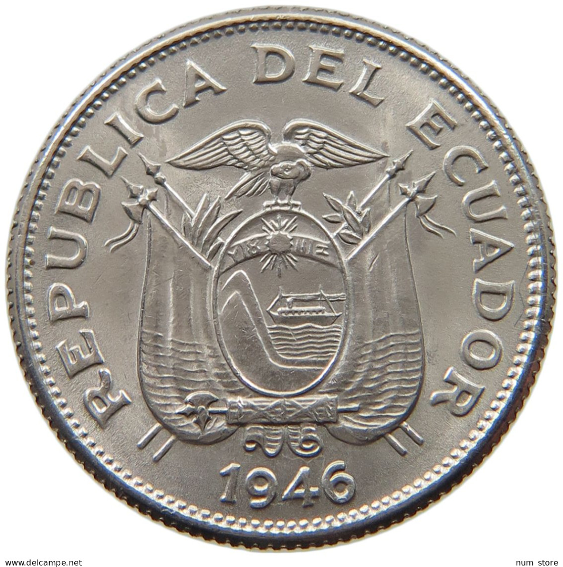 ECUADOR SUCRE 1946  #s037 0227 - Equateur