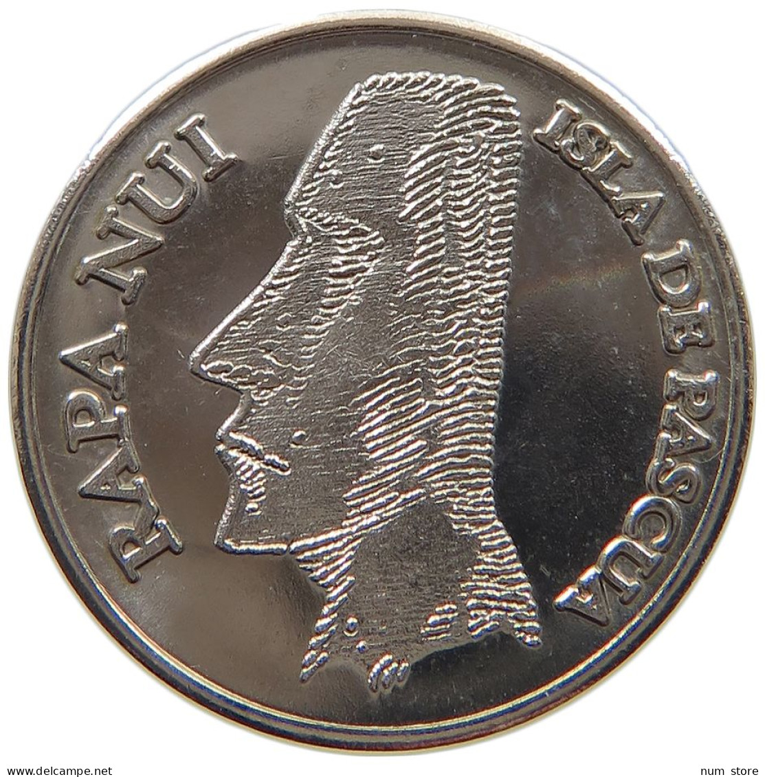 EASTER ISLANDS PESO 2007  #c047 0115 - Other - Oceania