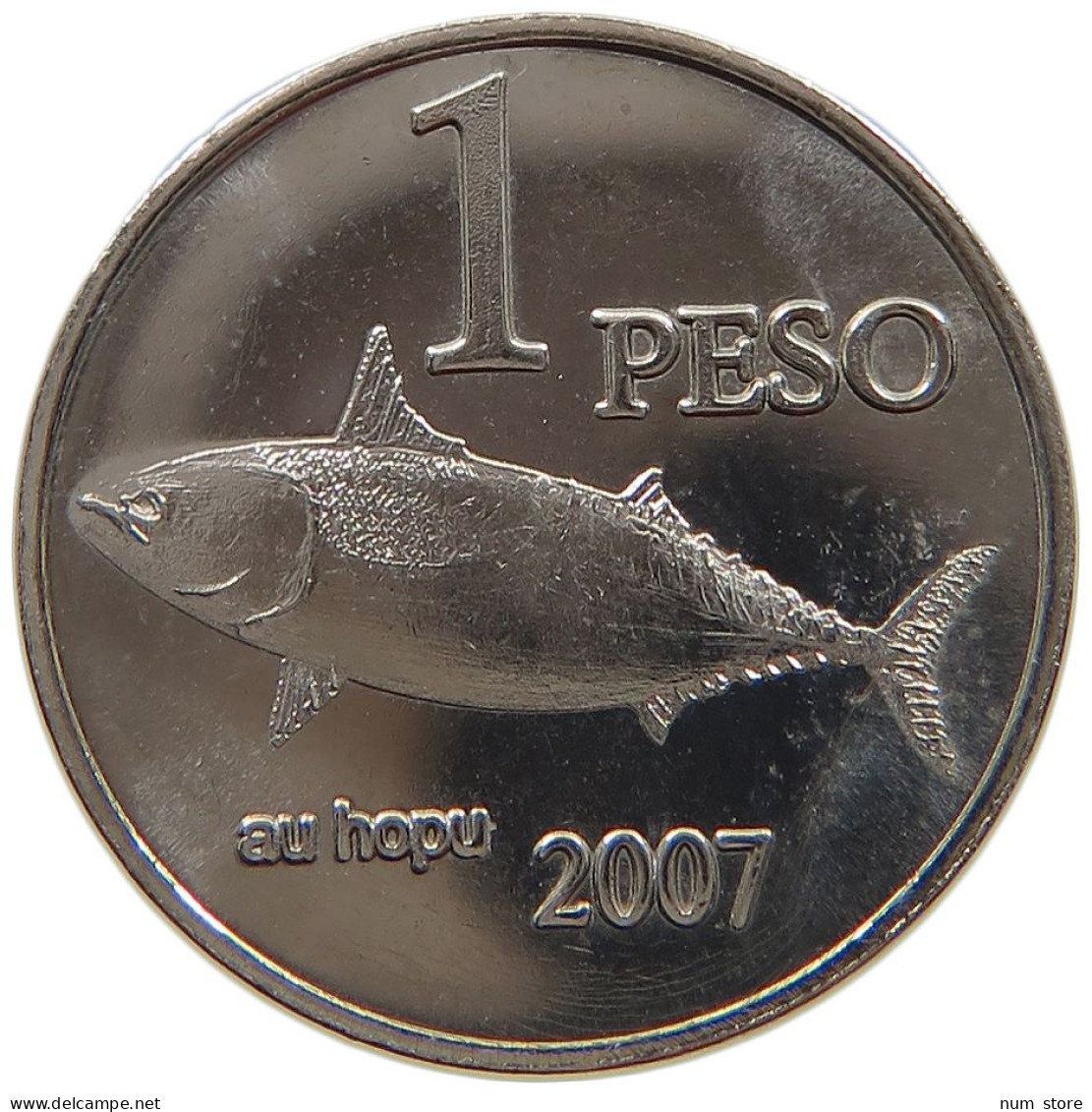 EASTER ISLANDS PESO 2007  #c047 0115 - Other - Oceania