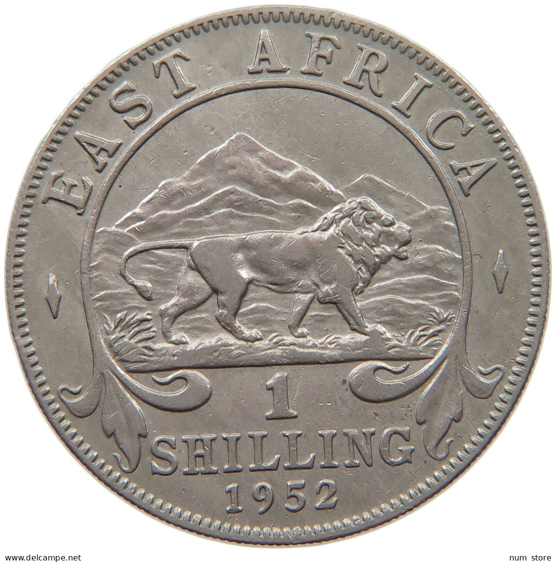 EAST AFRICA SHILLING 1952 George VI. (1936-1952) #c036 0505 - Oost-Afrika & Protectoraat Van Uganda